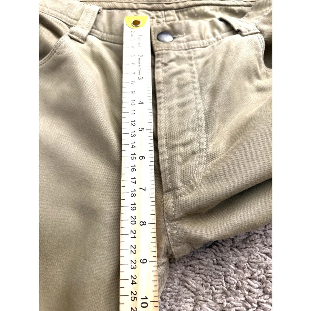 Devan Vincent Mens Khaki Chino Pants Straight Leg 5-Pocket Custom 350$  33x33
